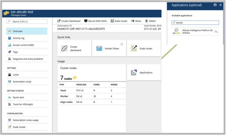 AtScale + Azure Resource Manager